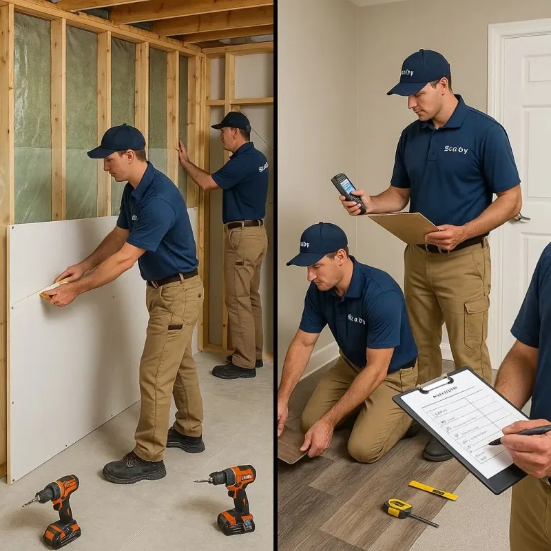 Repairs and Reconstruction process in Athens, OH